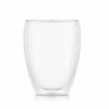Set 2 Verres BODUM - PAVINA Double Paroi, Striés, 32 Cl, Transparent