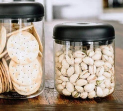 Boîte Conservatrice Avec Vide D'air Atmos En Verre 250 Gr - Fellow -DeLonghi Magasin 4 fellow boite vide air