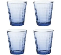 4 Verres Prisme Marine 27.5 Cl - Duralex