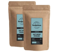 Café En Grains - Saveur Speculoos - 250g (2x125g) - Les Petits Torréfacteurs