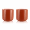 Mugs Isothermes OGO Living En Grès Paprika 20cl X2