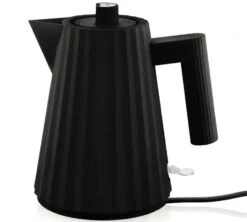 Set Petit-Déjeuner Gamme Plissé Noir ALESSI 7 Set Petit-Déjeuner Gamme Plissé Noir ALESSI -DeLonghi Magasin alessi bouilloire noir 1