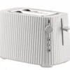 Grille-Pain électrique - 2 Fentes - Blanc Plissé- Alessi
