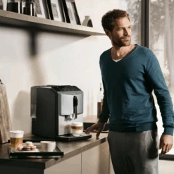 SIEMENS EQ300 - TF305E04 Inox Et Titane Métallisé - Garantie 3 Ans -DeLonghi Magasin ambiance siemens new