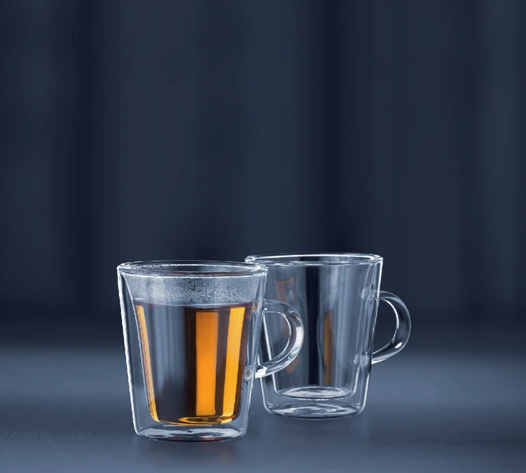 Verres Double Paroi BODUM - Canteen 2x20cl (avec Anse) 2 Verres Double Paroi BODUM - Canteen 2x20cl (avec Anse) – Image 2