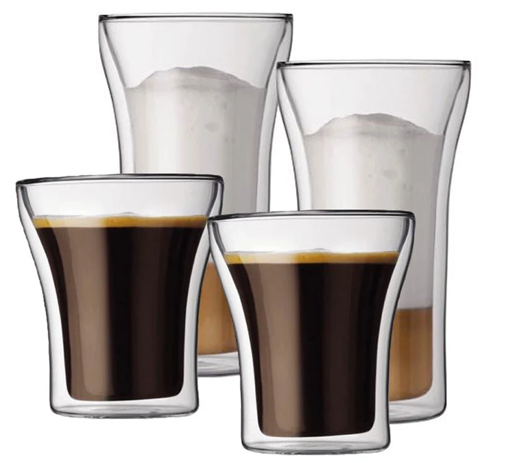 4 Verres Assam 20cl Et 40cl - Bodum 1 4 Verres Assam 20cl Et 40cl - Bodum