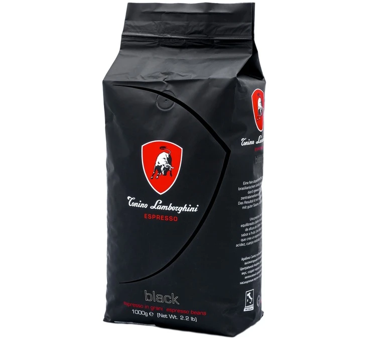 1kg Café En Grain Black - TONINO LAMBORGHINI 1 1kg Café En Grain Black - TONINO LAMBORGHINI