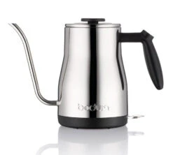Bouilloire Bodum Bistro 1L Inox Brillant Col De Cygne