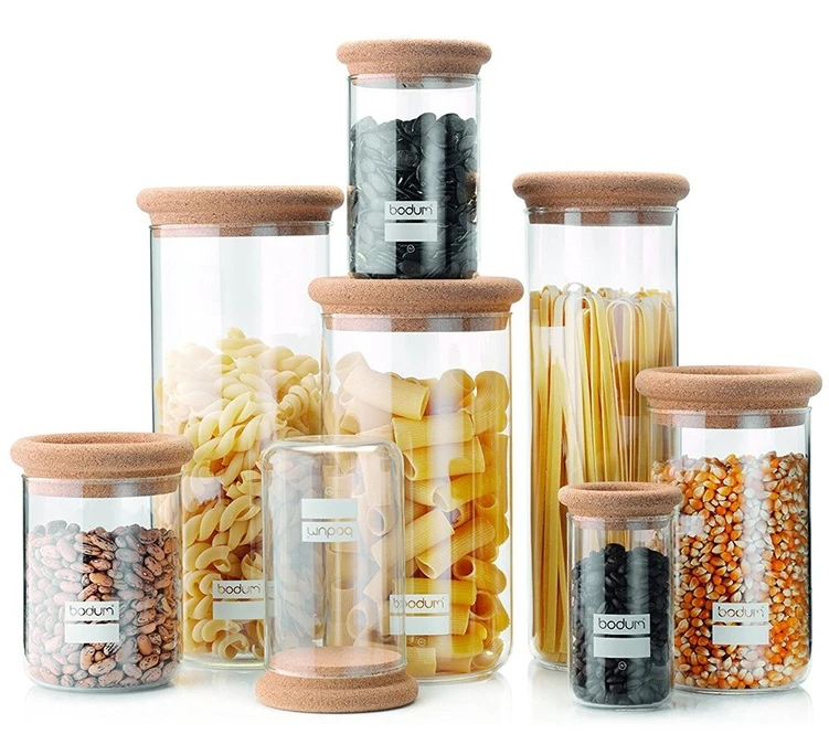 Boîte De Conservation - Yohki Avec Couvercle En Liège 1L - BODUM 3 Boîte De Conservation - Yohki Avec Couvercle En Liège 1L - BODUM – Image 3