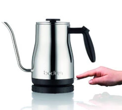Bouilloire Bodum Bistro 1L Inox Brillant Col De Cygne 5 Bouilloire Bodum Bistro 1L Inox Brillant Col De Cygne -DeLonghi Magasin bodumlongbec3