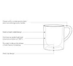 6 Tasses Et Sous-tasses Espresso Bond 8 Cl Denim - Loveramics 13 6 Tasses Et Sous-tasses Espresso Bond 8 Cl Denim - Loveramics -DeLonghi Magasin bondshema 2