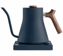 Bouilloire Stagg EKG Bleu Pierre Et Noyer 90 Cl Col De Cygne - FELLOW