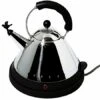 Bouilloire MG32B 1,5L Inox Et Noire + Offre Cadeau - ALESSI