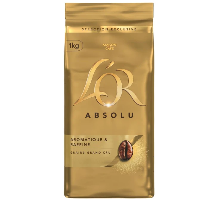 Café En Grain L'Or Absolu - 1kg - L'OR 1 Café En Grain L'Or Absolu - 1kg - L'OR