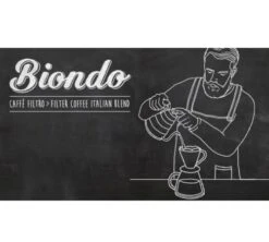 Café En Grains Biondo (torréfaction Filtre) 100% Arabica - 500g - Goppion Caffe -DeLonghi Magasin cafe grains pour cafetiere filtre biondo goppion caffe 1
