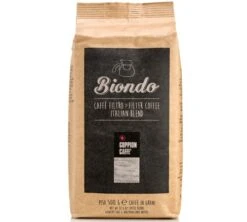 DeLonghi Magasin 18 Café En Grains Biondo (torréfaction Filtre) 100% Arabica - 500g - Goppion Caffe