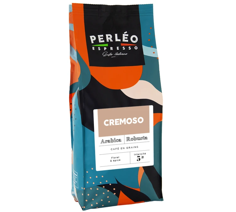 1kg Café En Grain Cremoso- PERLEO ESPRESSO 1 1kg Café En Grain Cremoso- PERLEO ESPRESSO