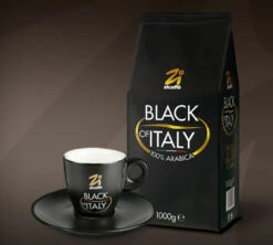 1 Kg Café En Grain Black Of Italy Zicaffè -DeLonghi Magasin cafeengrainzicaffeblackofitaly