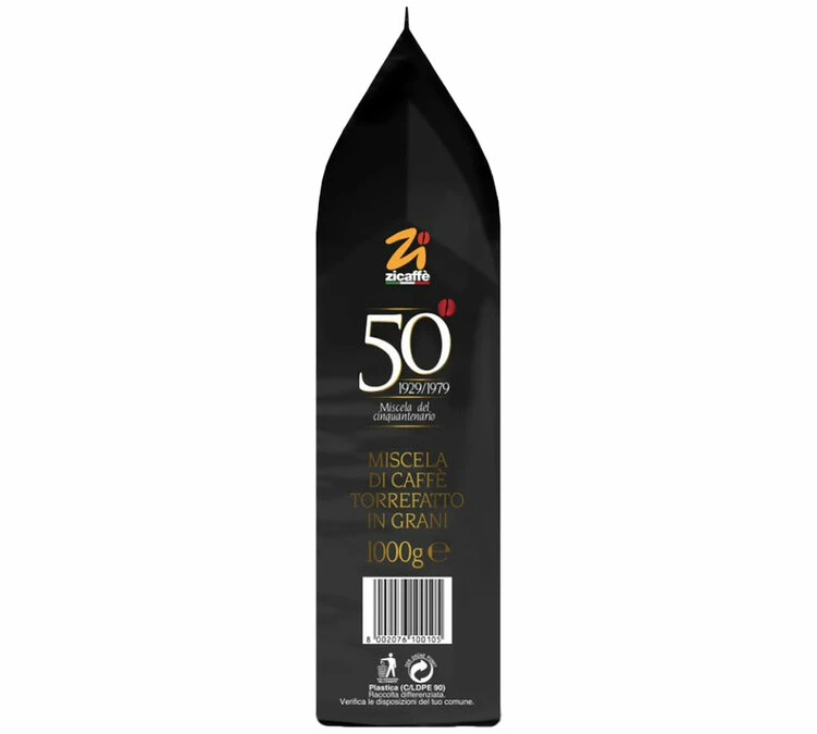 Café En Grains Cinquantenario Zicaffè 1kg 4 Café En Grains Cinquantenario Zicaffè 1kg – Image 4