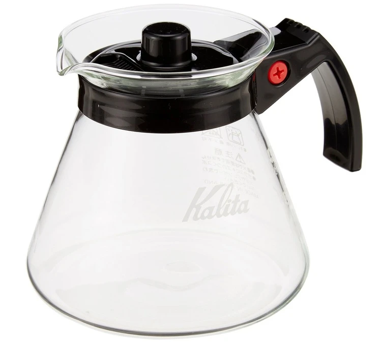 Carafe En Verre Pour Slow Coffee 30 Cl Avec Poignée En Plastique - KALITA 1 Carafe En Verre Pour Slow Coffee 30 Cl Avec Poignée En Plastique - KALITA