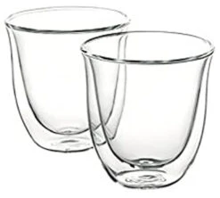 Verres- DELONGHI - Pour Cappuccino 19cl X2