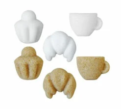 32 Sucres Moulés - Matin à Paris : Brioche, Croissant Et Tasse - CANASUC -DeLonghi Magasin detail matin paris