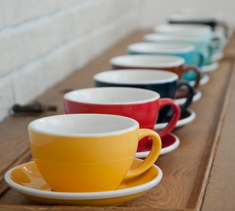 Tasses - LOVERAMICS - Espresso Et Sous-tasses Egg Denim 8cl X6 4 Tasses - LOVERAMICS - Espresso Et Sous-tasses Egg Denim 8cl X6 – Image 4