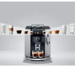 JURA S8 Moonlight Silver Smart Connect Inclus Garantie 3 Ans -DeLonghi Magasin expresso broyeur s8 moonlight silver variete ambiance