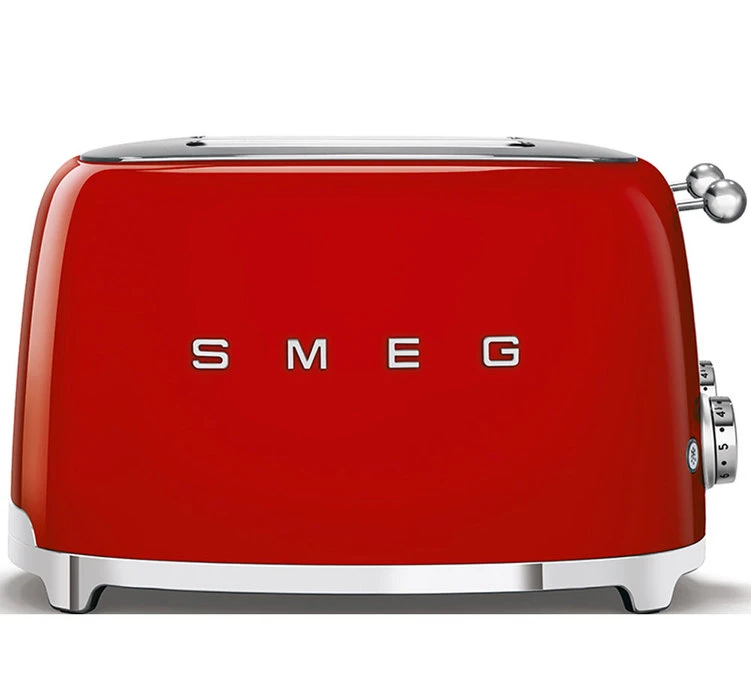 Toaster Smeg TSF03RDEU 4 Tranches Rouge 2 Toaster Smeg TSF03RDEU 4 Tranches Rouge – Image 2