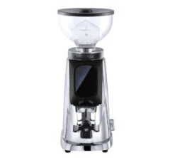 Moulin à Café FIORENZATO AllGround Chrome Effet Miroir Et Noir