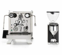 Moulin Expresso ROCKET ESPRESSO Giannino Noir Et Inox -DeLonghi Magasin giannino noir chrome 4