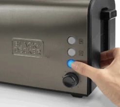 Black & Decker Grille Pain BLACK+DECKER - BXTO1000E - 1000 W -DeLonghi Magasin gp3 2