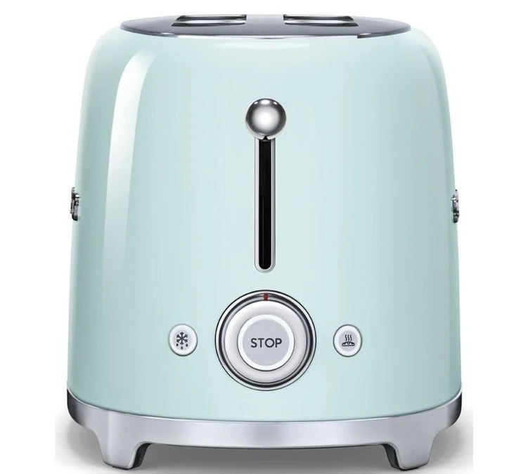 Grille-pain TSF02PGEU 4 Tranches Vert D'eau - SMEG 3 Grille-pain TSF02PGEU 4 Tranches Vert D'eau - SMEG – Image 3