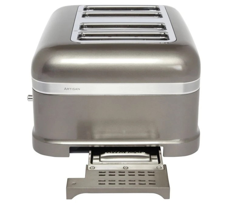 Toaster KitchenAid 5KMT4205EMS Artisan 4 Tranches Gris Etain 3 Toaster KitchenAid 5KMT4205EMS Artisan 4 Tranches Gris Etain – Image 3