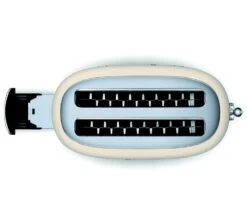 Grille-pain TSF02CREU 4 Tranches - Crème - SMEG -DeLonghi Magasin gp fente creme