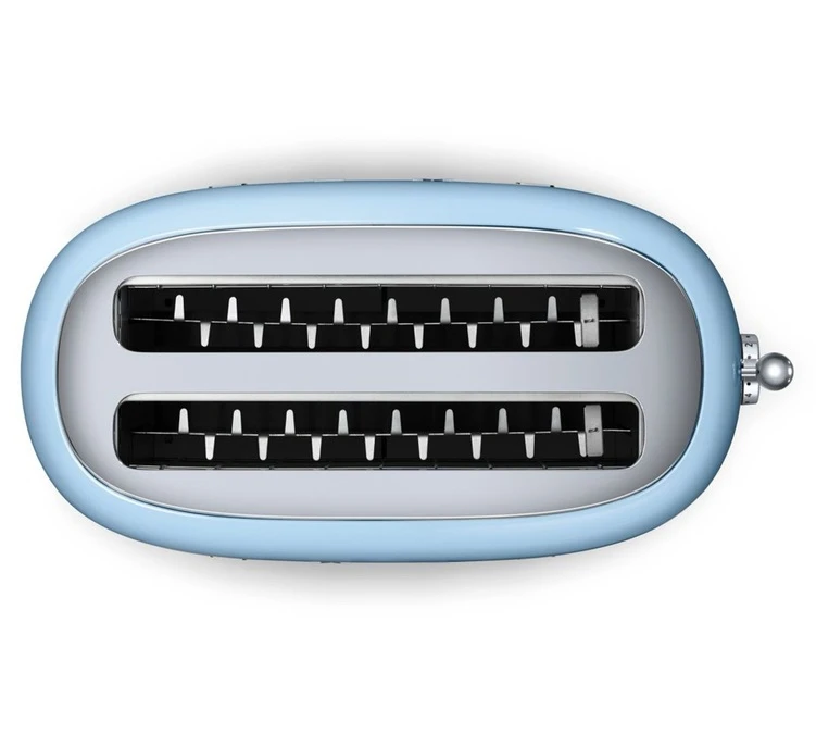 Grille-pain TSF02PBEU 4 Tranches Bleu Azur - SMEG 4 Grille-pain TSF02PBEU 4 Tranches Bleu Azur - SMEG – Image 4