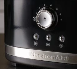 Toaster KitchenAid 5KMT2116EER Noir Onyx 2 Fentes -DeLonghi Magasin gpnoir amb