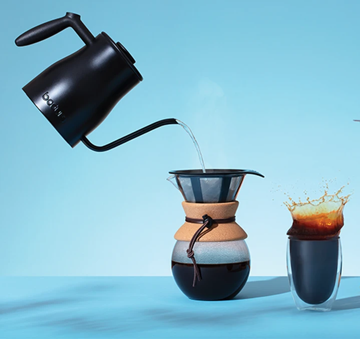 Bouilloire Traditionnelle Gooseneck - Inox Cuivré à Long Bec - 1L - BODUM 2 Bouilloire Traditionnelle Gooseneck - Inox Cuivré à Long Bec - 1L - BODUM – Image 2