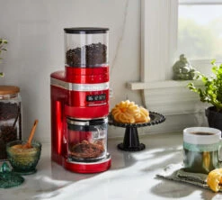 Moulin à Café KITCHENAID Artisan 5KCG8433ECA Pomme D'Amour -DeLonghi Magasin kitchenaid moulin rouge 5