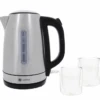 Bouilloire KT101 1.7L Inox + Verre Pylano + Offre Cadeau KOTTEA