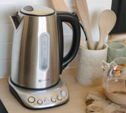 Bouilloire Kottea KT102 Température Réglable Inox 1.7L + 2 Verres Mila 25 Cl -DeLonghi Magasin kottea kt105 5