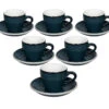 Tasses - LOVERAMICS - Espresso Et Sous-tasses Egg Night Sky 8cl X6
