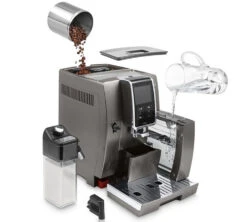 DELONGHI Dinamica Plus Titanium ECAM 370.95.T Garantie 2 Ans 11 DELONGHI Dinamica Plus Titanium ECAM 370.95.T Garantie 2 Ans -DeLonghi Magasin machine expresso broyeur delonghi dinamica ecam 37095t fonctionnement