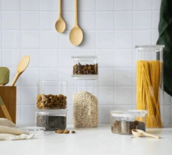 Boîte De Conservation Carrée En Verre 500ml - PEBBLY -DeLonghi Magasin mixte