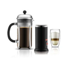 Mousseur à Lait électrique Bistro Noir Mat - 11870-01EURO - BODUM -DeLonghi Magasin mouss compa