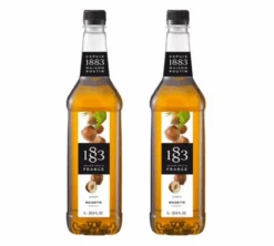 Sirop 1883 Routin Noisette - Bouteille Plastique - 1L X2