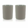 Mugs Isothermes OGO Living En Grès Gris 20cl X2