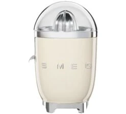 Set Petit-Déjeuner (Toaster - Cafetière Filtre - Presse Agrumes - Bouilloire) Crème - SMEG 12 Set Petit-Déjeuner (Toaster - Cafetière Filtre - Presse Agrumes - Bouilloire) Crème - SMEG -DeLonghi Magasin presse agrume smeg creme