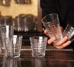 4 Verres Prisme Marine 27.5 Cl - Duralex -DeLonghi Magasin prisme bar 1