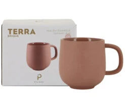 2 Mugs PYLANO Terra Brique - 33 Cl 5 2 Mugs PYLANO Terra Brique - 33 Cl -DeLonghi Magasin pylano mug brique 3 1